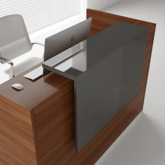 Wood Reception Desks Counters – custom retail display image 88