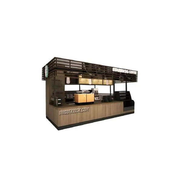 Mall Kiosks For Sale | Custom Design | Benson Display – coffee Kiosk image 2
