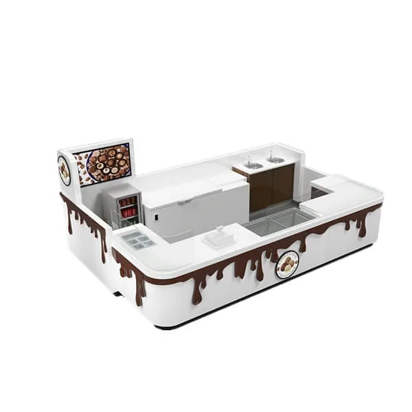 Food Kiosk | Mall Snack Food Stall For Sale – chocolate kiosk image 16