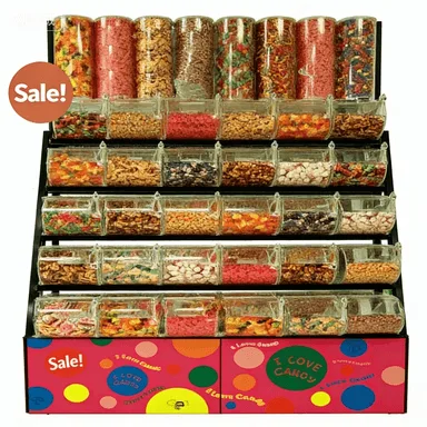 Candy Display Racks Shelves | Bulk Candy Display Solutions – custom retail display image 25