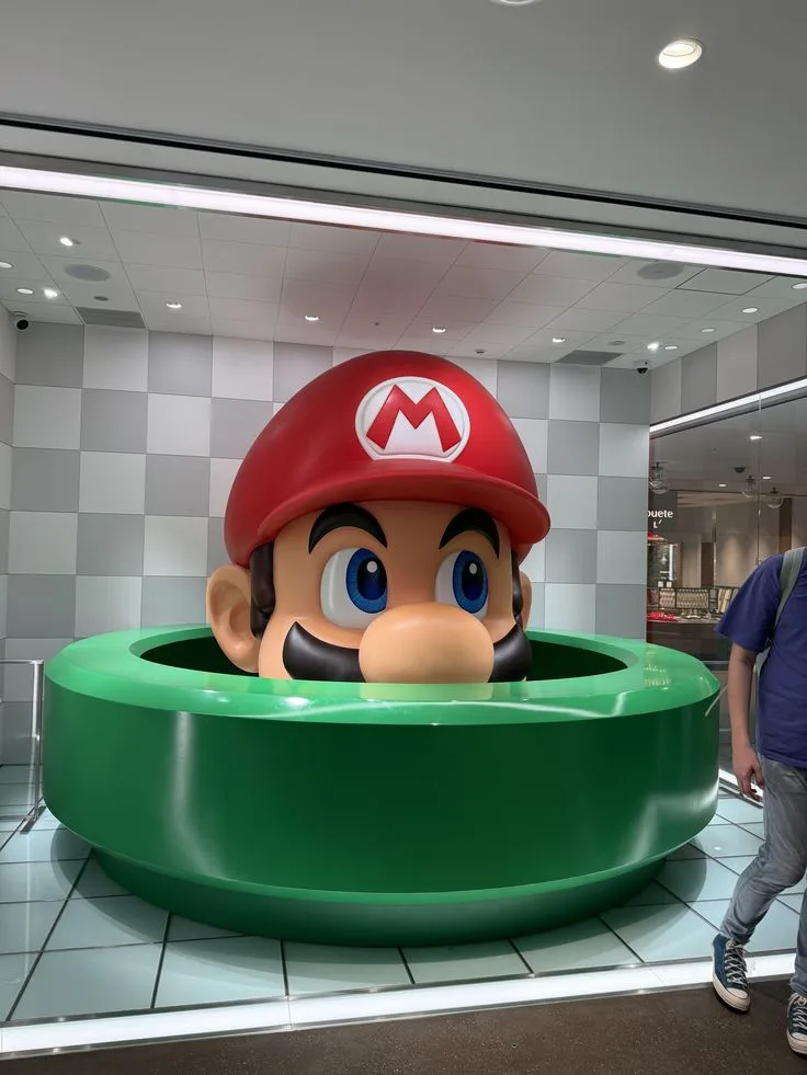Life Size Super Mario Statues Game Figures For Sale – custom retail display image 6