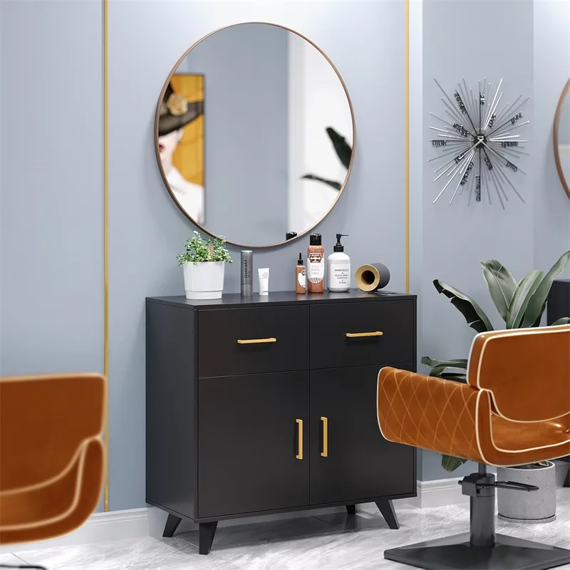 Wall Mounted Floating Salon Styling Stations For Sale – custom retail display image 37