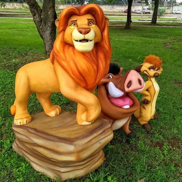 Large Lion Statues Sculptures For Garden Decor – custom retail display image 27