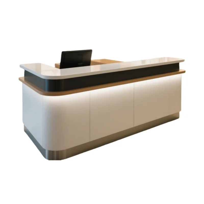 Custom Reception Desk, Counter Welcome Table For Sale – custom retail display image 93
