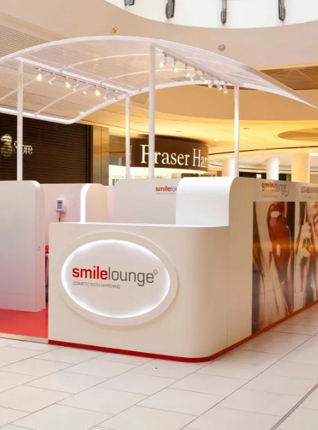 Teeth Whitening Kiosk Booth For Sale – Technology driven teeth whitening kiosk design teeth whitening display cabinet in mall