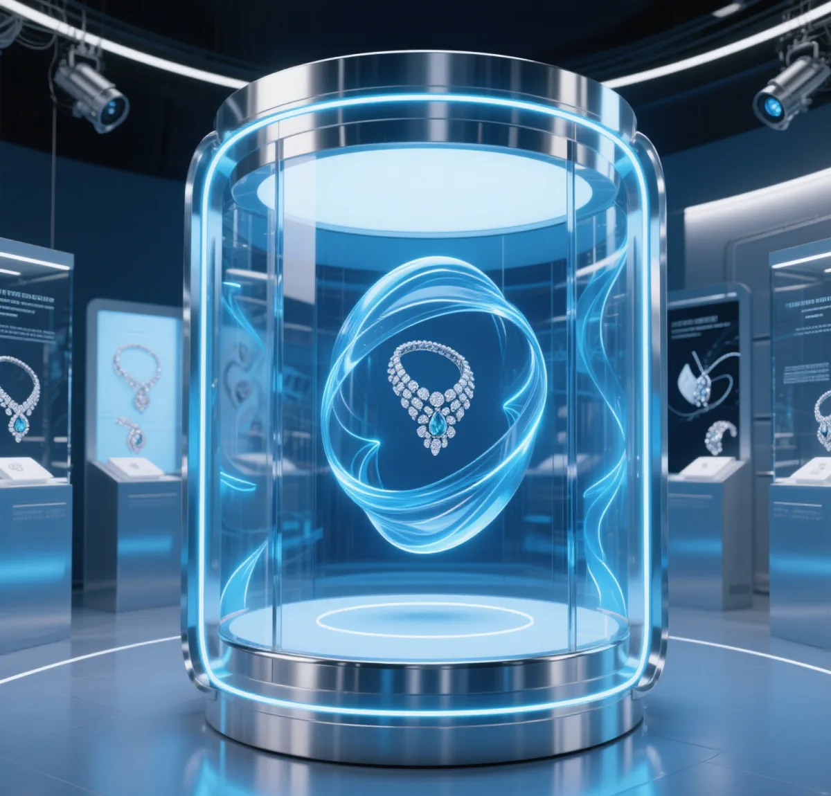 Full Vision Display Cases | High Visibility Glass Showcases Counters – custom retail display image 21