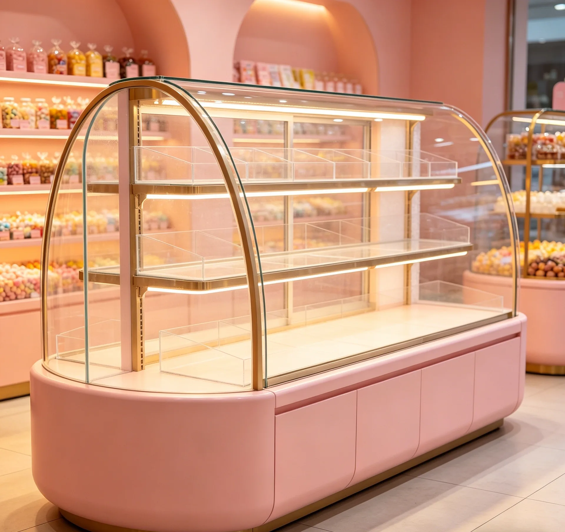 Candy Display Cabinet | Candy Wall Display – custom retail display image 9