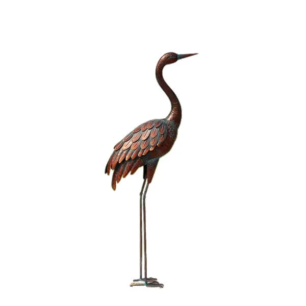 Birds Statues For Sale | Owl, Eagles, Pelican, Heron, Peacock More – Crane Statues image 3