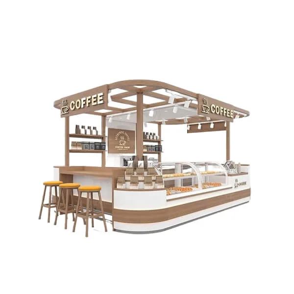 Food Kiosk | Mall Snack Food Stall For Sale – coffee kiosk image 3