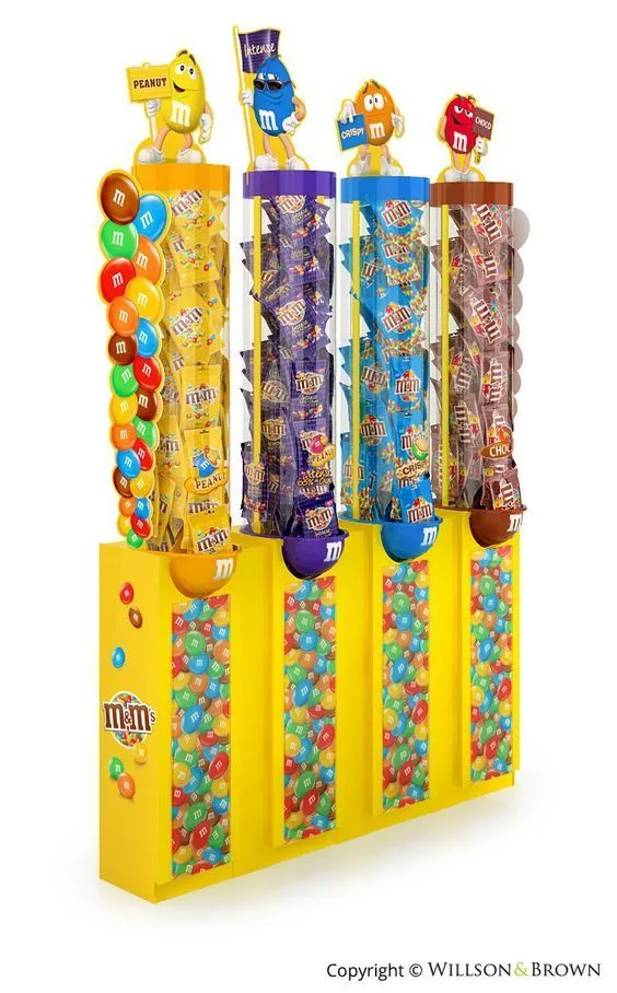 Candy Display Stands, Racks Tiers For Candy Shop Retail – custom retail display image 14