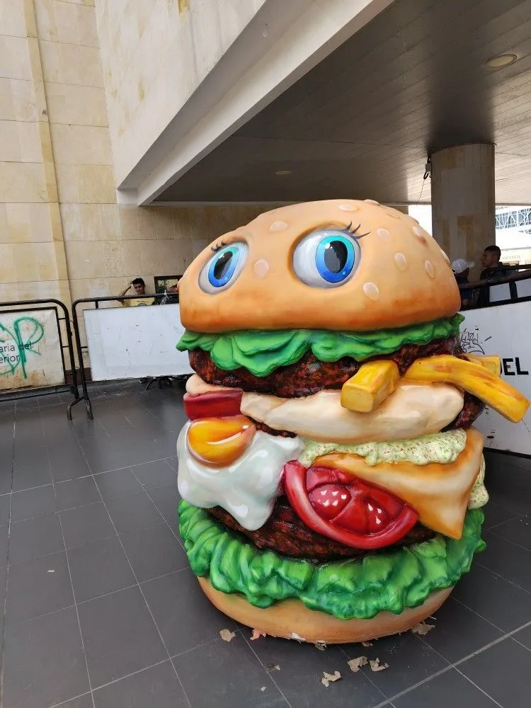 Giant Fiberglass Hamburger Props Statues For Sale – custom retail display image 13