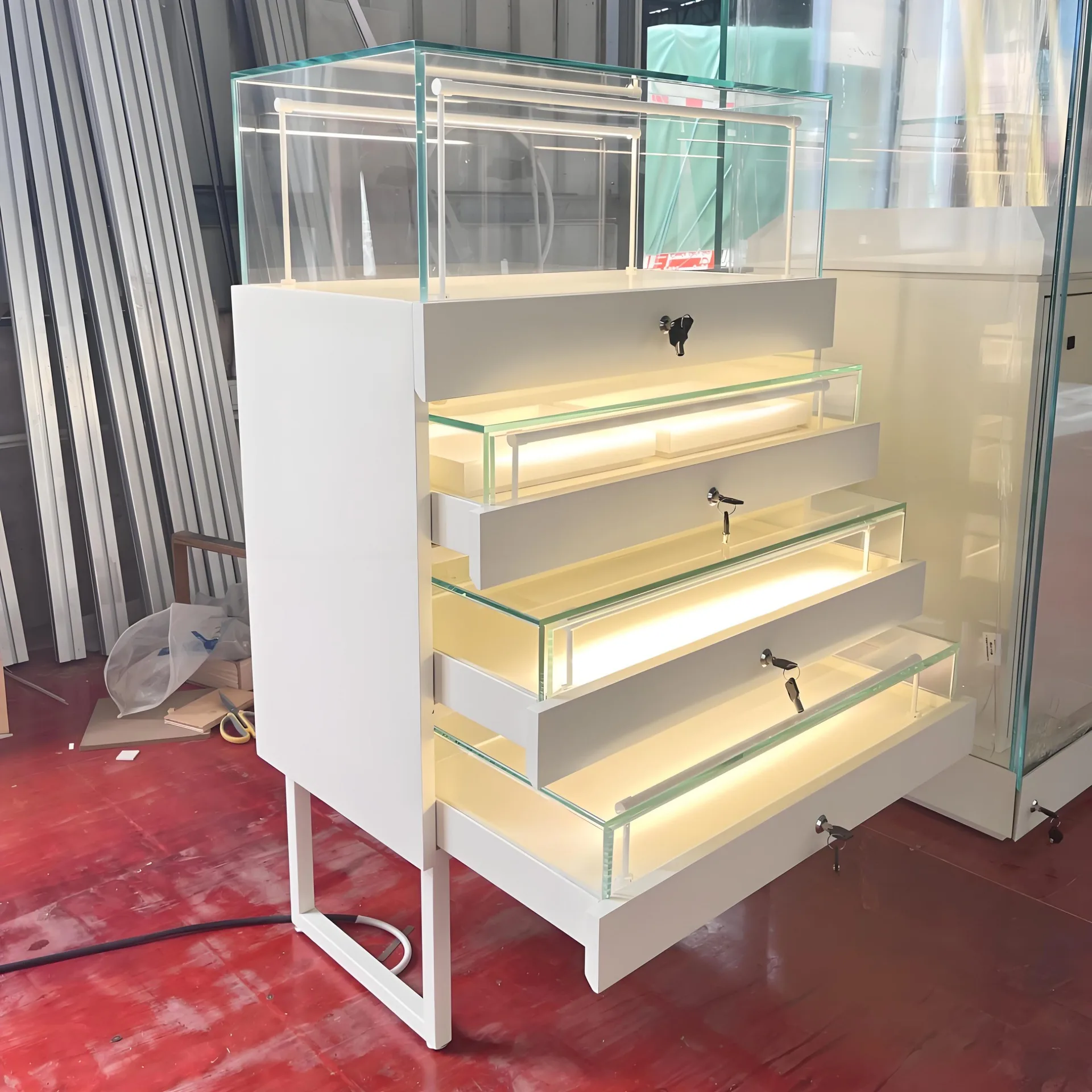 Jewelry Display Cases Showcases For Sale – custom retail display image 54