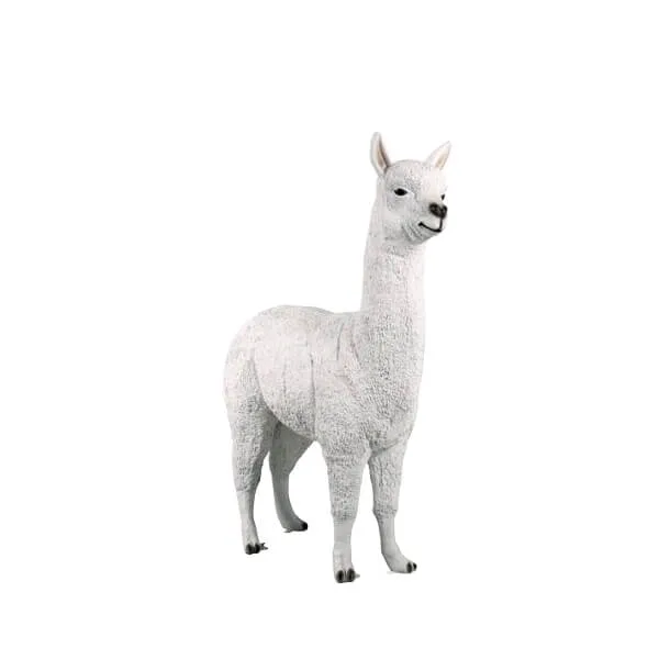 Farm Animal Statues Sculptures | Life Size Outdoor – Alpaca Statues image 11