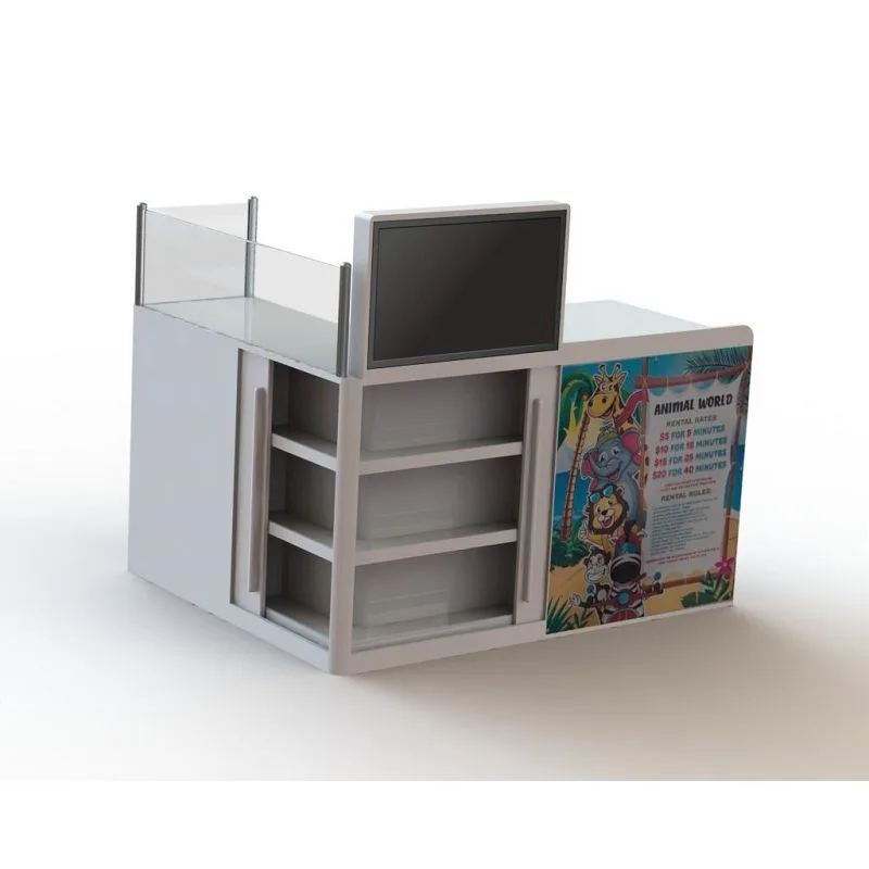Retail Counter | Checkout Store Cash Wrap Counters For Sale – custom retail display image 10