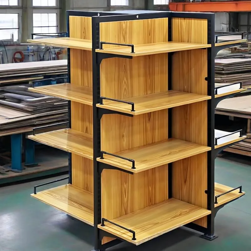 Wood Display Racks Shelves For Retail Stores – custom retail display image 54