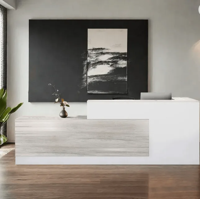 Modern Reception Desks, Counters Tables – custom retail display image 38