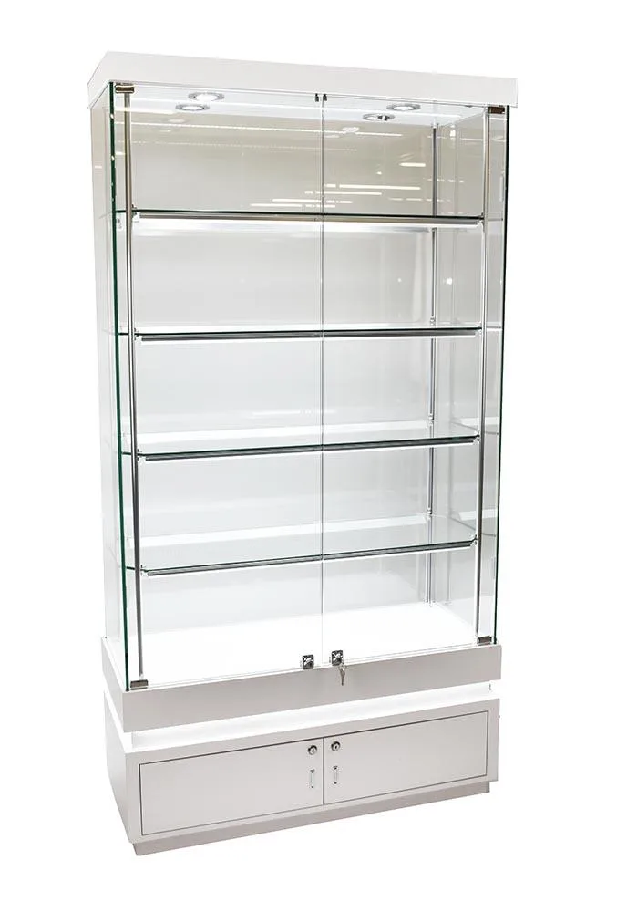 Frameless Glass Display Cases Cabinets – custom retail display image 6