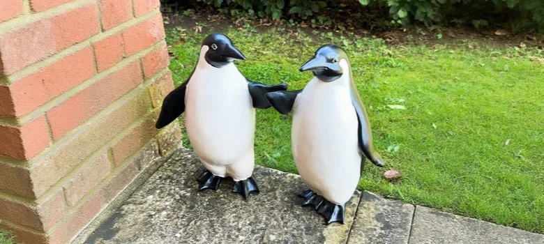 Large Penguin statue Sculptures For Outdoor – custom retail display image 11