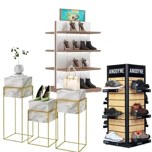 Shoe Store Displays | Footwear Stands Shelves – Shoe Shop Stands image 1