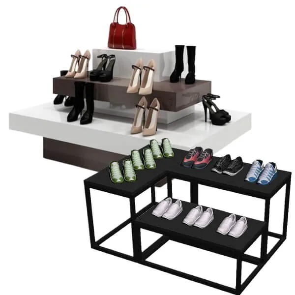 Shoe Store Displays | Footwear Stands Shelves – Shoe Store Tables image 4