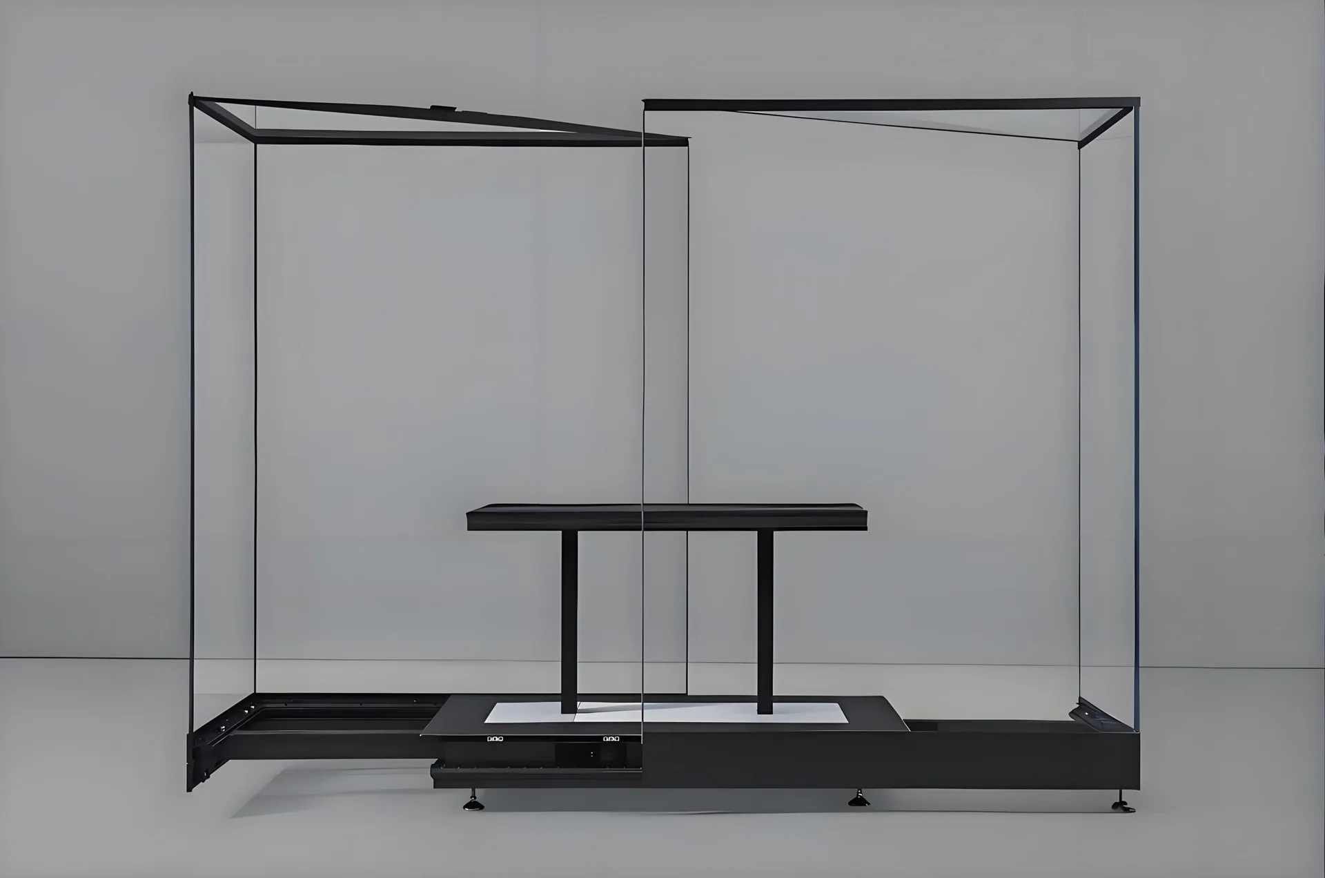 Museum Floor Standing Display Cases Vitrines – custom retail display image 17