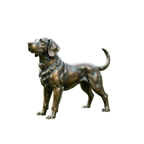 a2 Custom Pet Sculptures Memorial Statues – Labrador Statue image 3