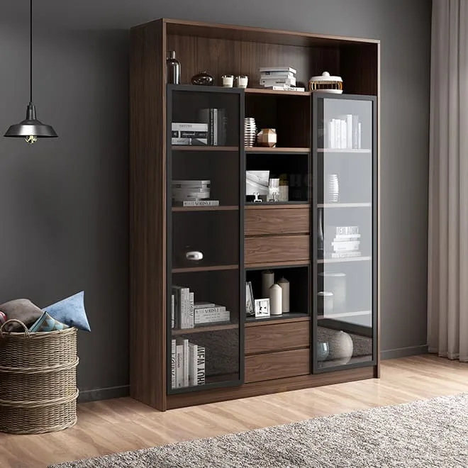 Wooden Display Cabinet For Sale | Glass Door Locks – custom retail display image 137