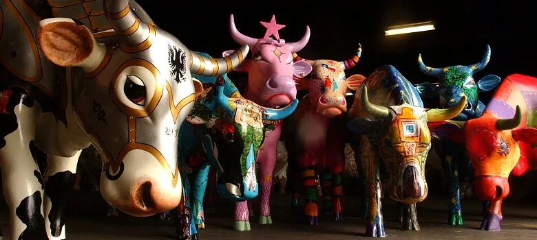Farm Animal Statues Sculptures | Life Size Outdoor – custom retail display image 16