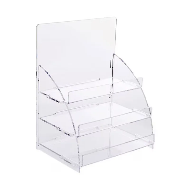 Acrylic Display Stands | Custom Clear Perspex Display Risers,Pedestals Racks – custom retail display image 2