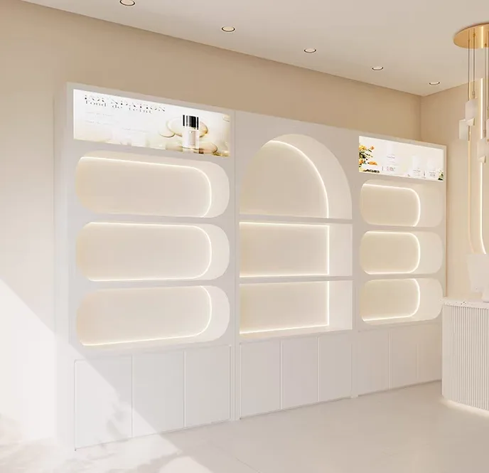 Cosmetic Display Shelf | Makeup Display Rack For Retail Store – custom retail display image 17