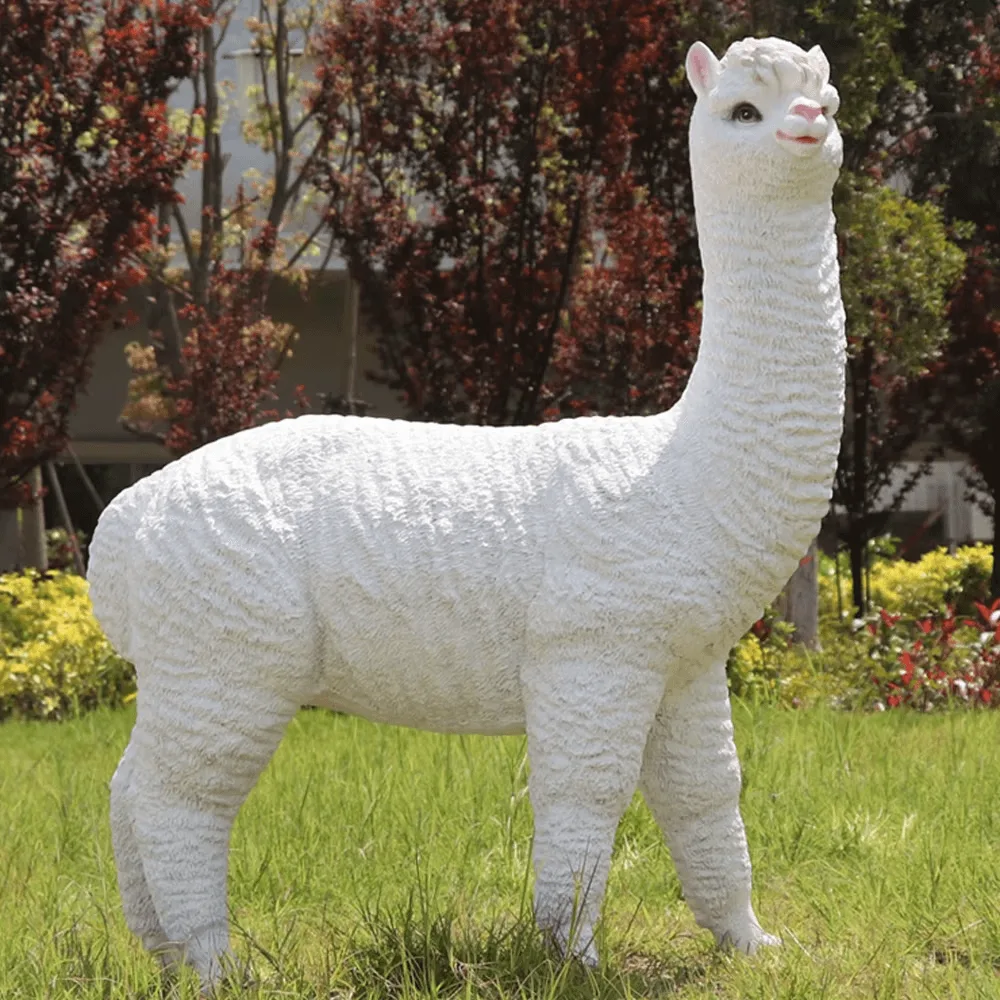 Alpaca Statues Sculptures For Sale – custom retail display image 1