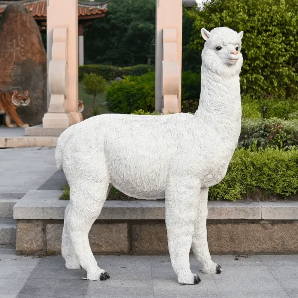 Alpaca Statues Sculptures For Sale – custom retail display image 12