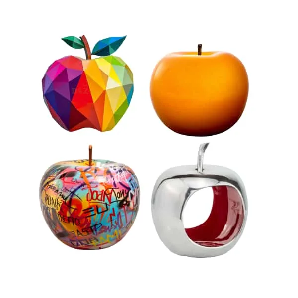 Fruit Vegetables Props | Life Size Statues For Sale – Apple Statues image 1