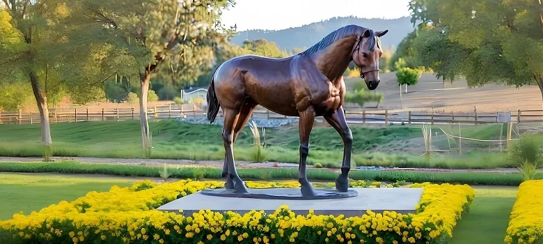 Farm Animal Statues Sculptures | Life Size Outdoor – custom retail display image 14