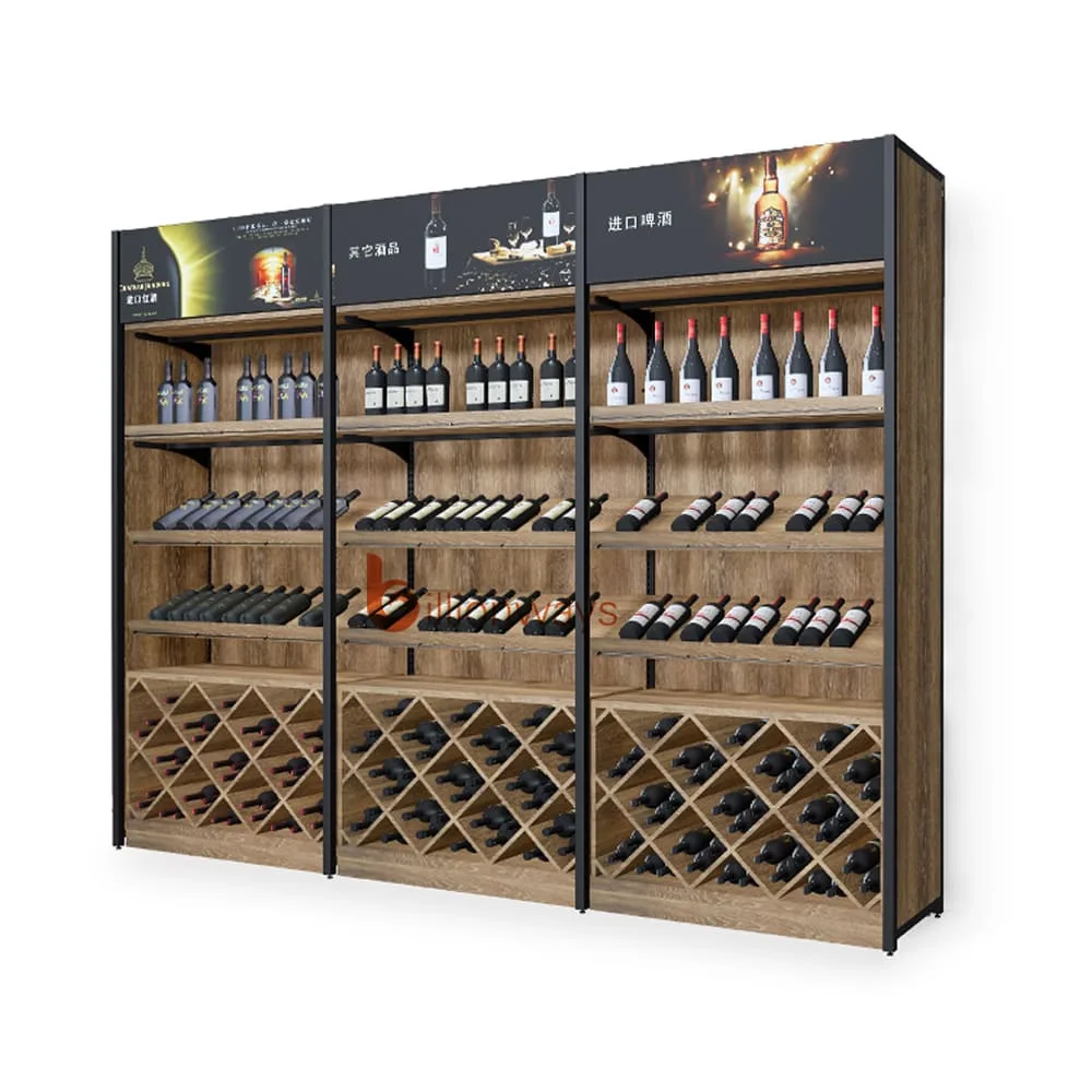 Wine Display Cabinets For Bars Restaurants | Wood Glass – custom retail display image 38