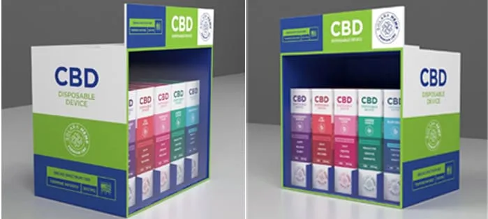 Cigarette Display Stand Tobacco Stand Showcase For Smoke Retail Shop – custom retail display image 39