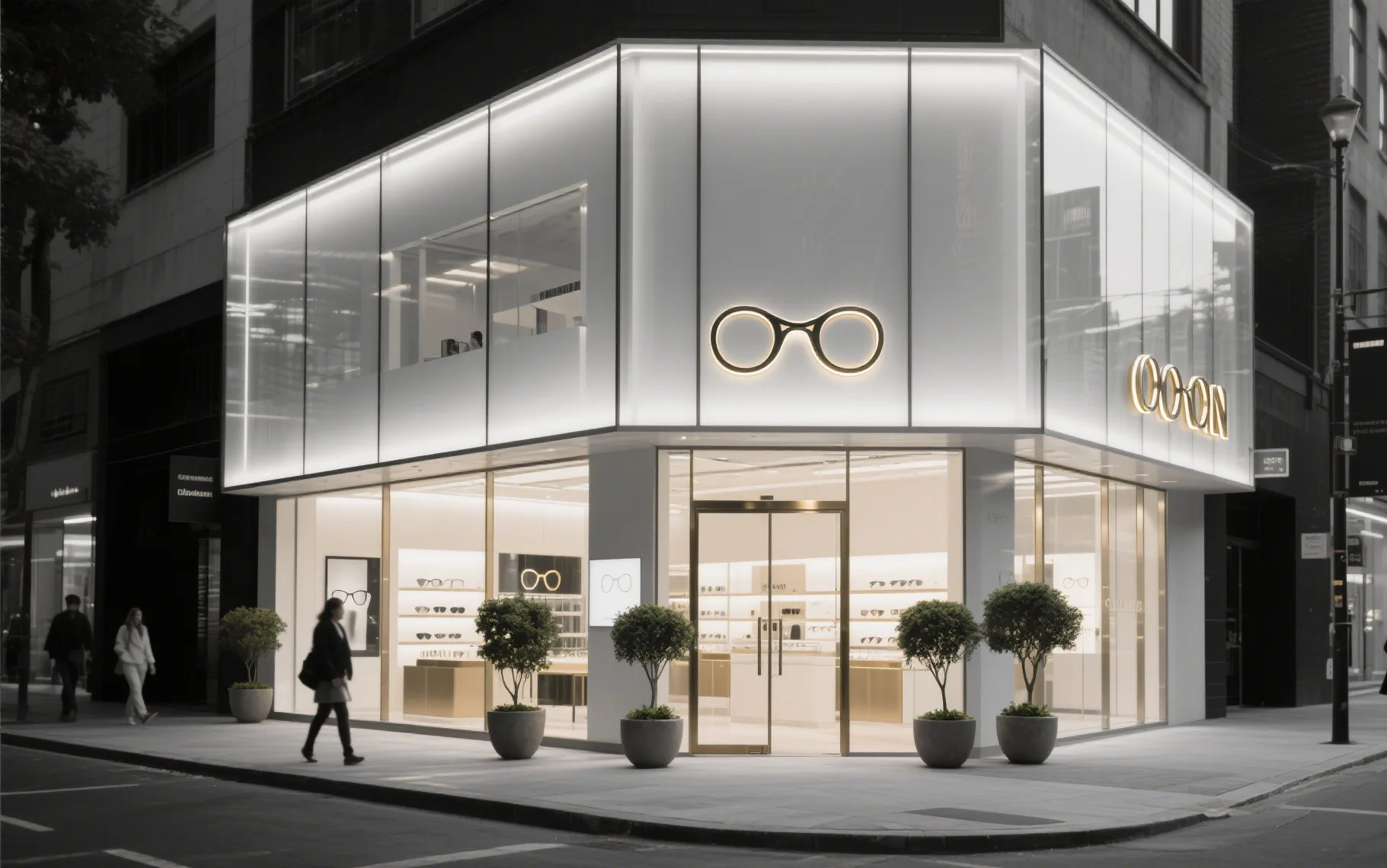 Sunglasses Shop Design, Displays Decoration – Optical Shop Decoration Solution Customized Luxury Display Furniture image 7