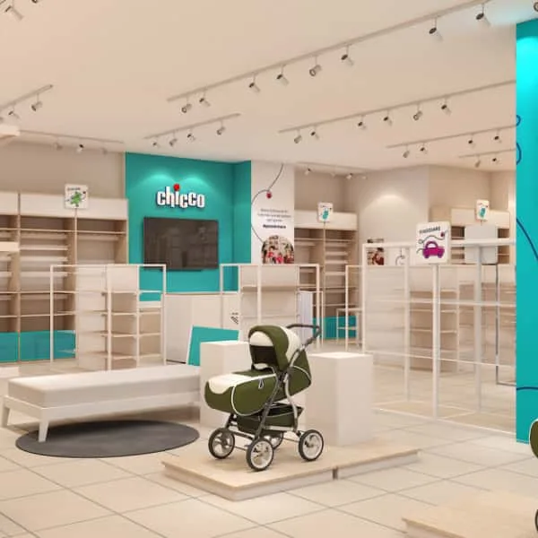 Clothing Store Design, Layout Interior Decoration – Baby Shop Design image 4
