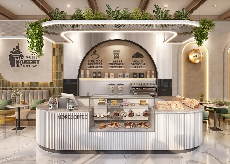 Bakery Interior Design, Furniture Decoration Ideas – Luxury Bakery Shop Interior Design image 8