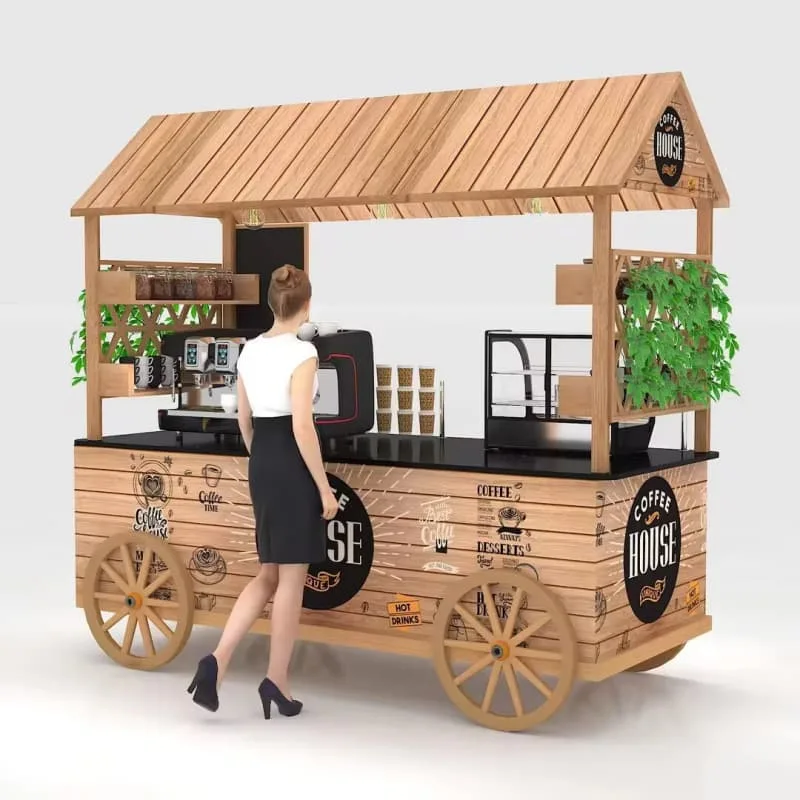 Bakery Carts For Sale | Mobile Food Vending Carts – custom retail display image 9