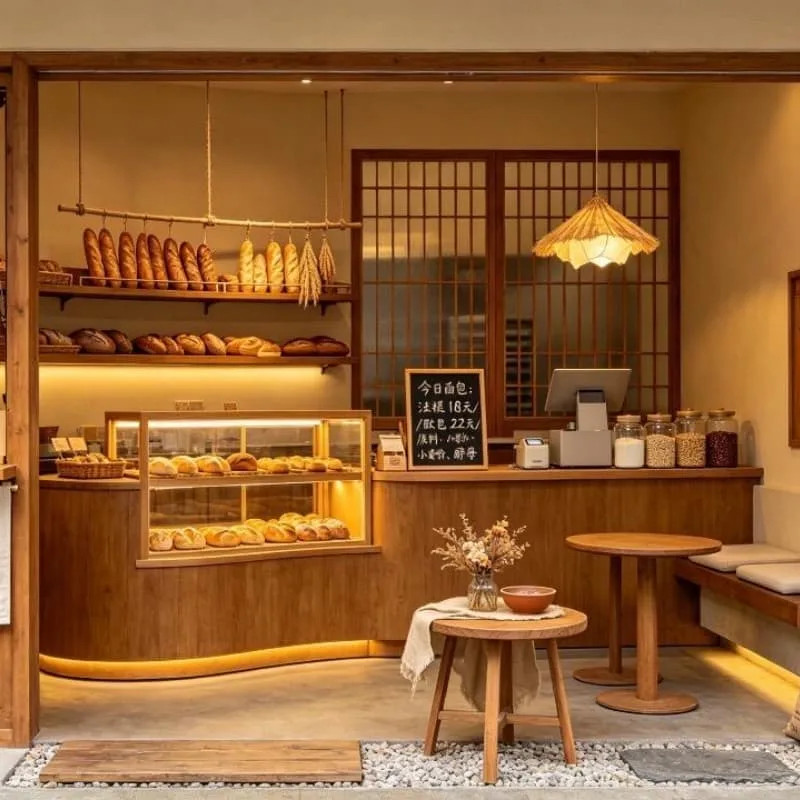 Bakery Counters | Cakes, Pastry Bread Shop Counter – custom retail display image 13