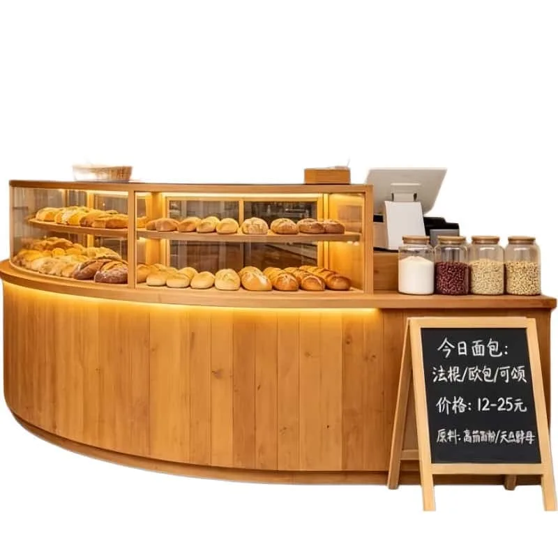 Bakery Counters | Cakes, Pastry Bread Shop Counter – custom retail display image 14