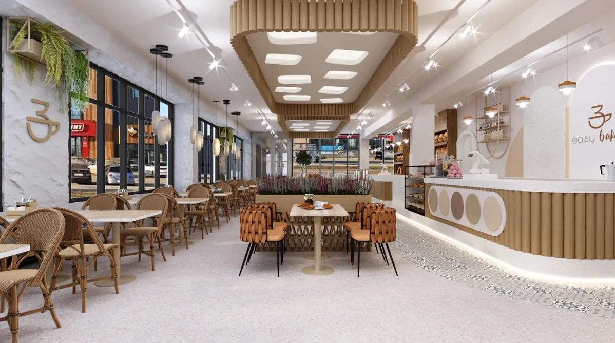 Bakery Interior Design, Furniture Decoration Ideas – Luxury Bakery Shop Interior Design image 6