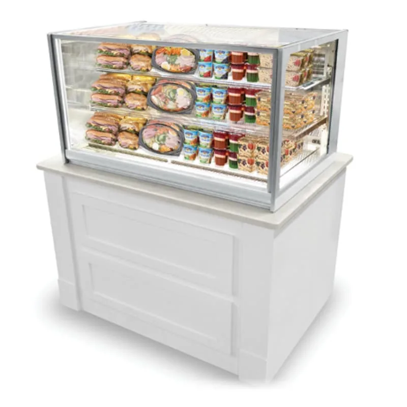 Clear Glass Multi-Tier Bread Rack Display Cabinet For Bakery Pastry Cake Shop