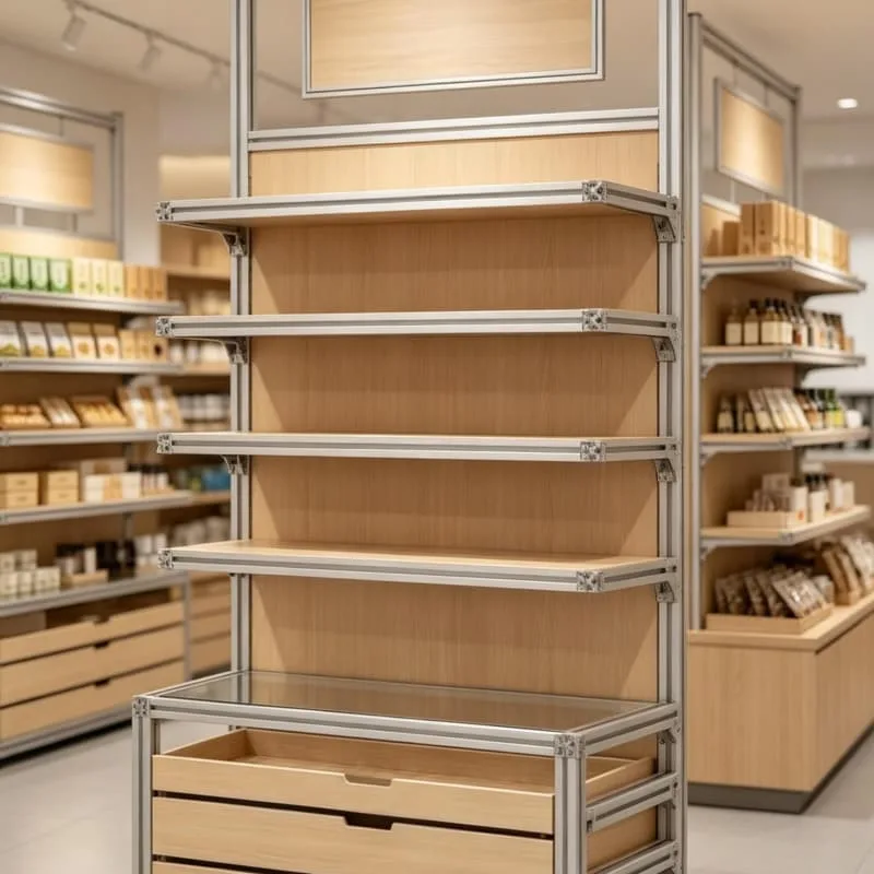 Bread Display Stand For Bakery Pastry Displays – custom retail display image 30