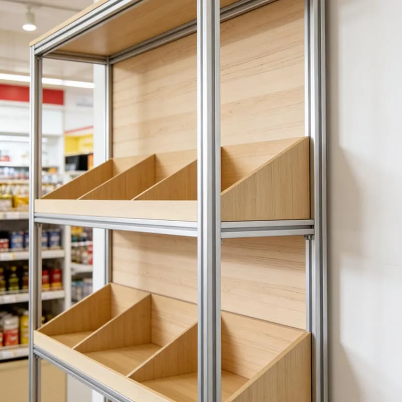 Bread Display Stand For Bakery Pastry Displays – custom retail display image 25