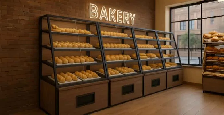 Bakery Shelving | Bread Display Racks Shelves – custom retail display image 47