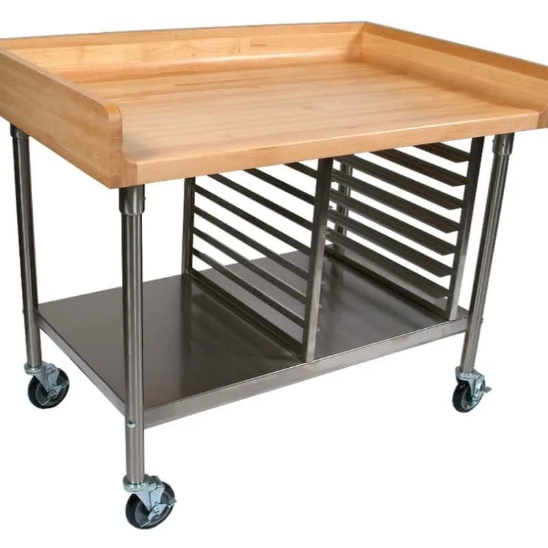 Bakery Tables For Sale | Wood Stainless Steel – custom retail display image 5