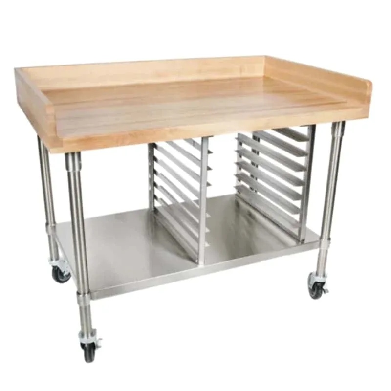 Bakery Tables For Sale | Wood Stainless Steel – custom retail display image 6