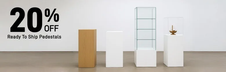Pedestal Display Cases Showcases For Sale – custom retail display image 5